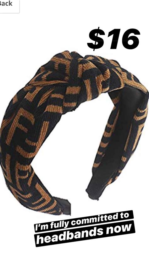 fendi headband dupe